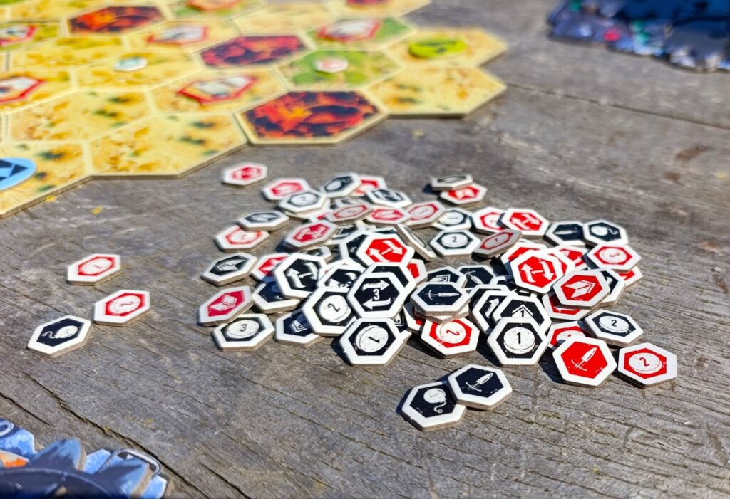 Crash Derby - zásoba žetonů vylepšených akcí