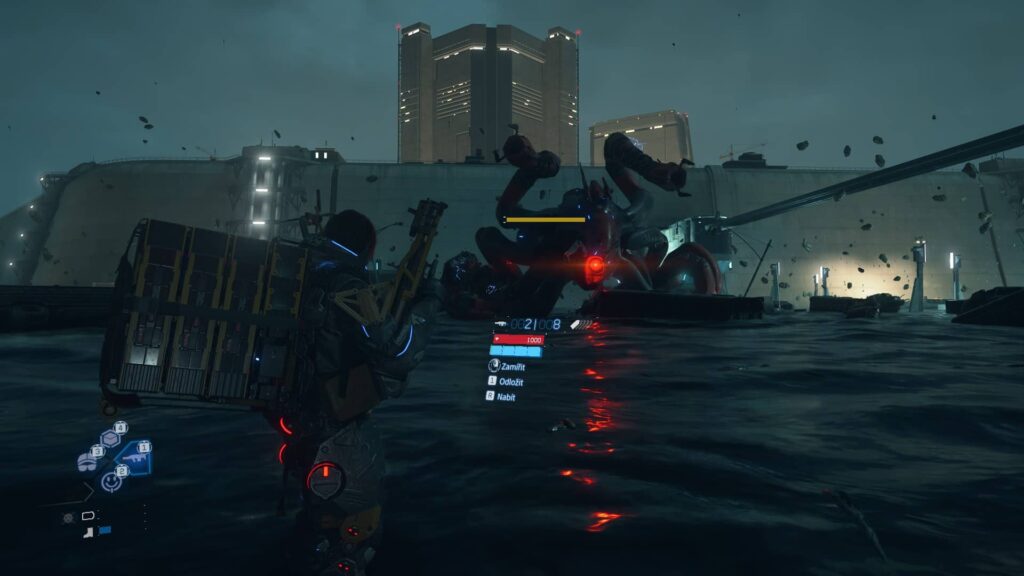 Death Stranding 2 Ob the Beach - boj s VV