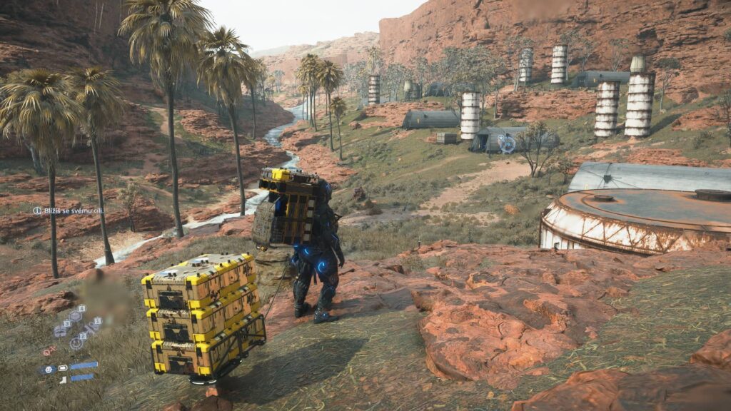 Death Stranding 2 On the Beach - řeka