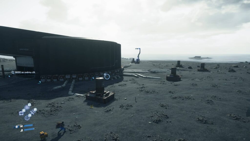 Death Stranding 2 On the Beach - základna