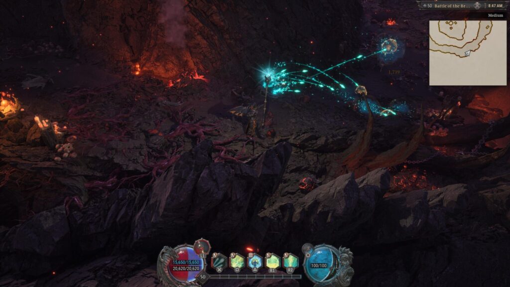 Dragonkin The Banished-magie v akci