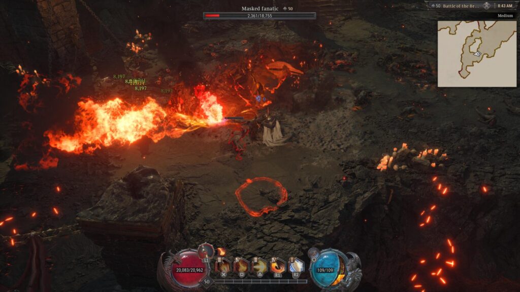 Dragonkin The Banished-útok plameny