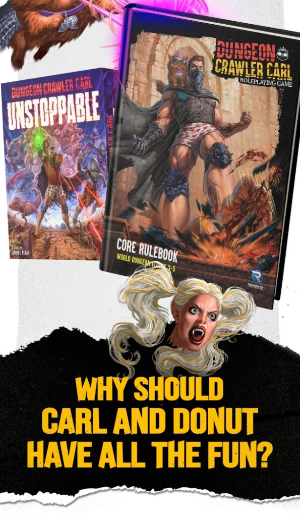 Dungeon Crawler Carl RPG - náhledy produktů