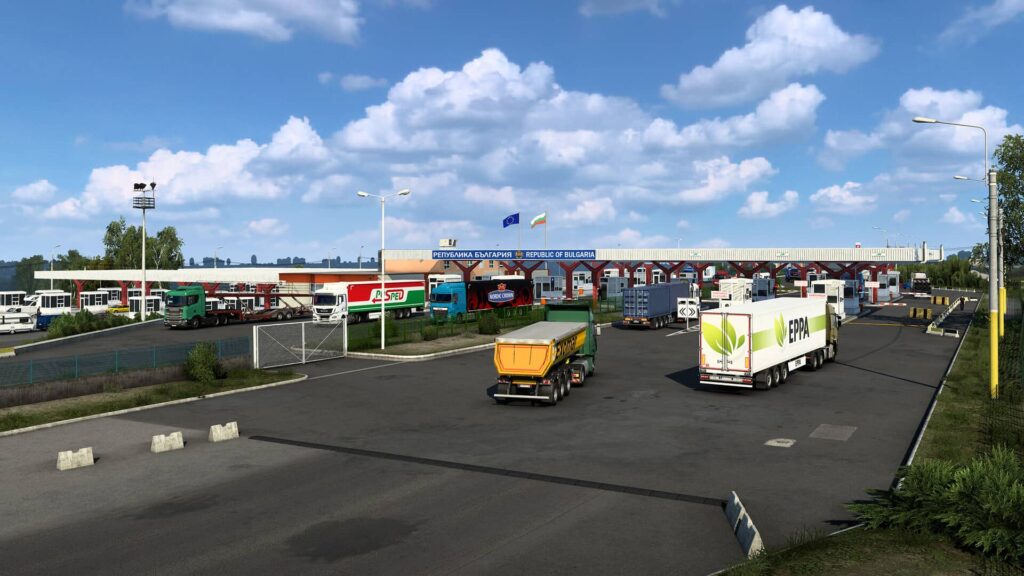 ETS2 Road to the Black Sea - hraniční přechod