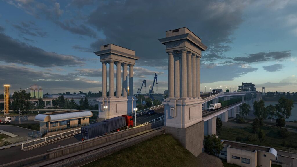 Euro Truck Simulator 2: Road to the Black Sea - most