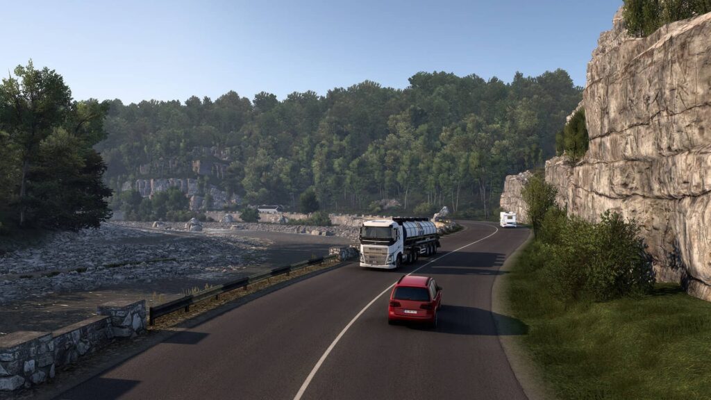 ETS2 Road to the Black Sea - rozmanitá příroda