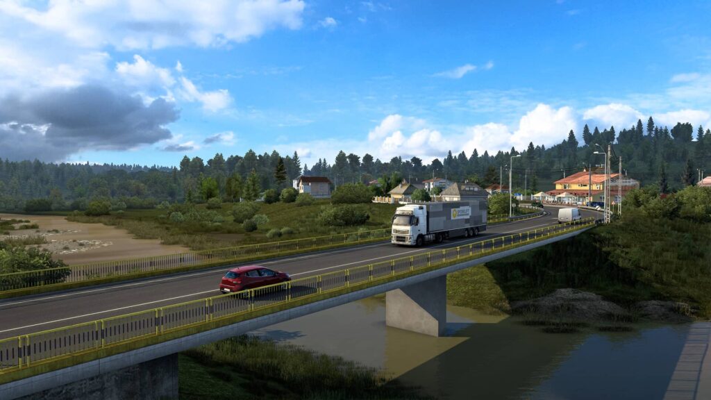 ETS2 Road to the Black Sea - vesnička