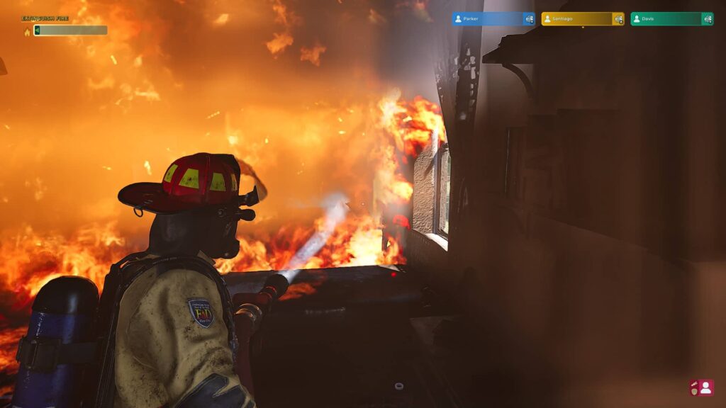 Firefighting Simulator Ignite - z pohledu třetí osoby