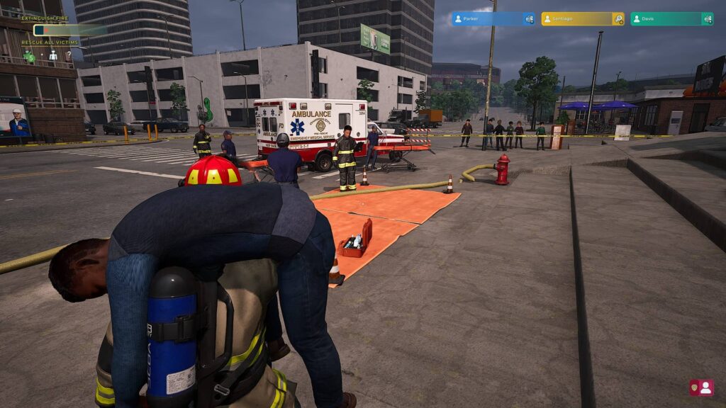 Firefighting Simulator Ignite - záchrana