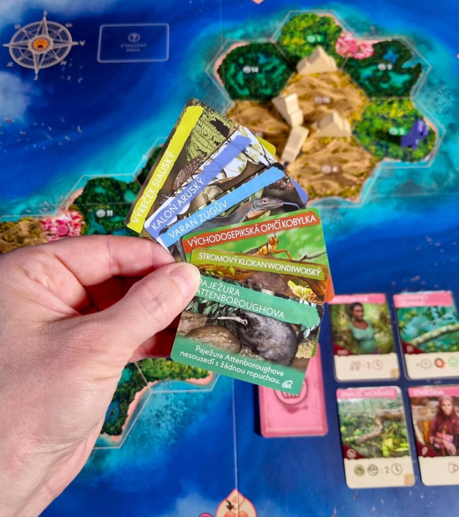 Hledání ztraceného druhu - karty ztracených druhů