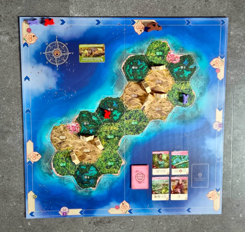 Hledání ztraceného druhu - příprava hry