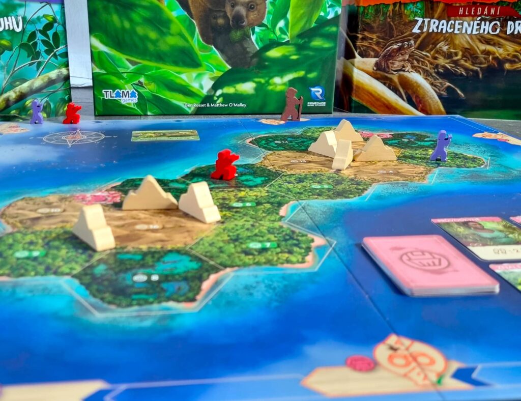 Hledání ztraceného druhu - žetony hor