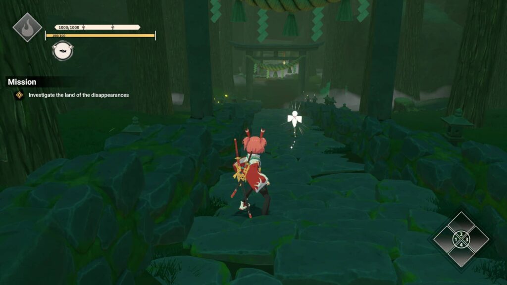 Homure Hime - cesta lesem