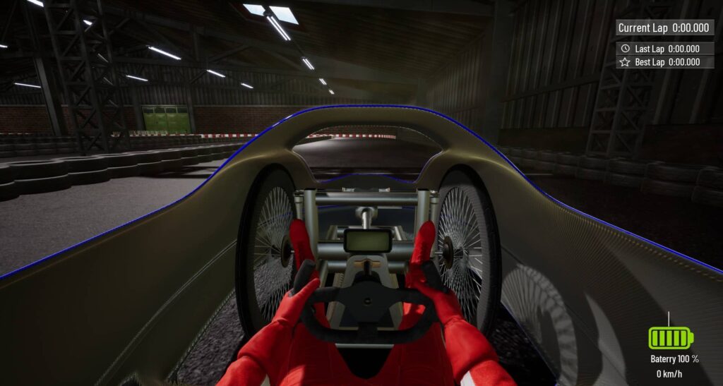 Hypermiling Car Simulator - uvnitř vozidla