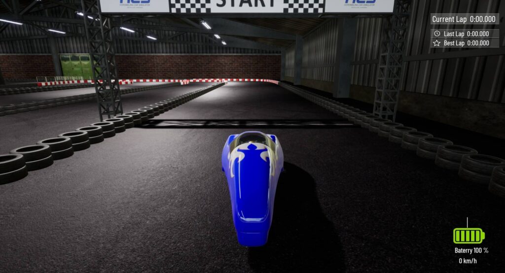 Hypermiling Car Simulator - vozidlo na startu