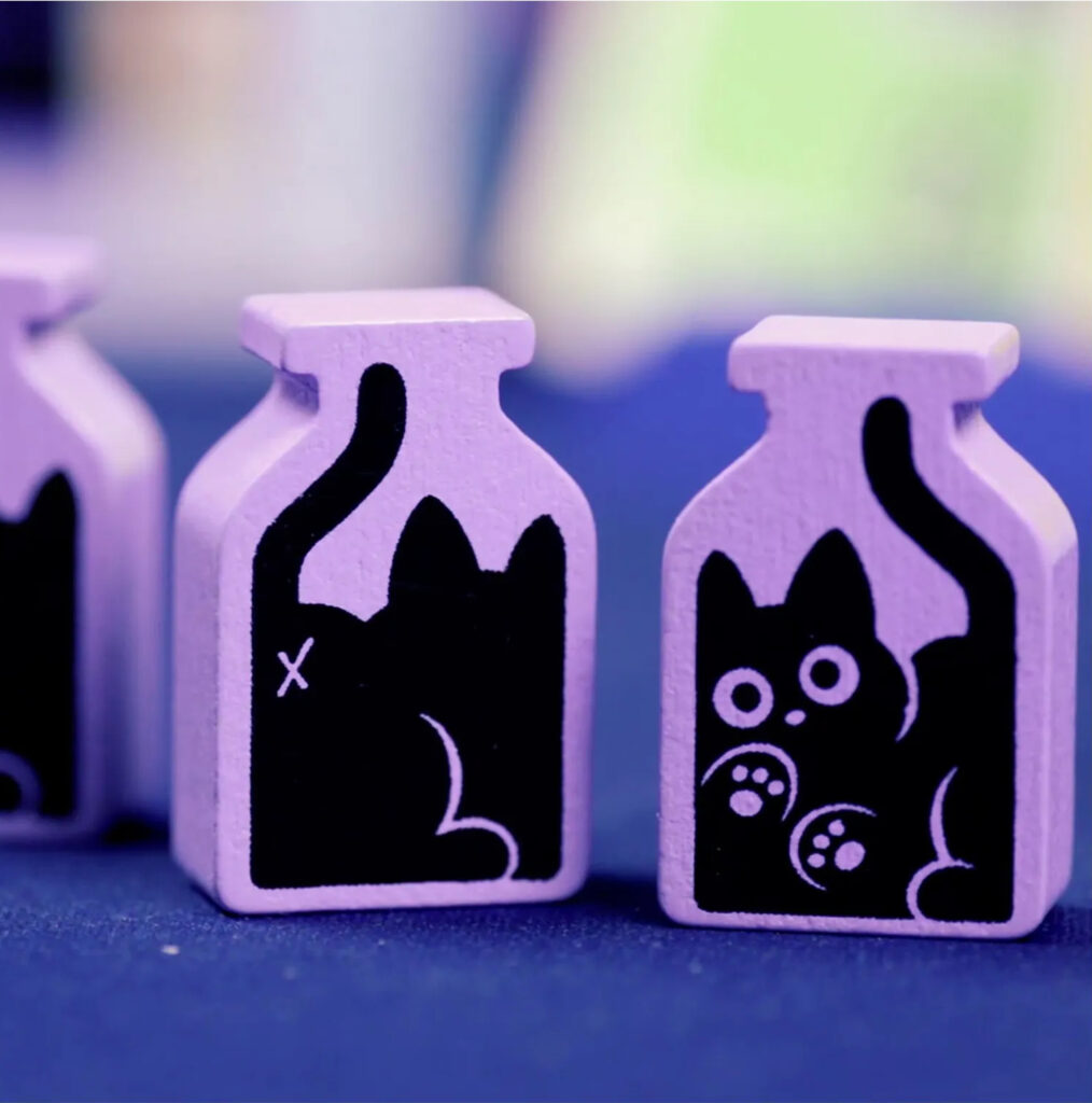 Kočičí kousky - meepli