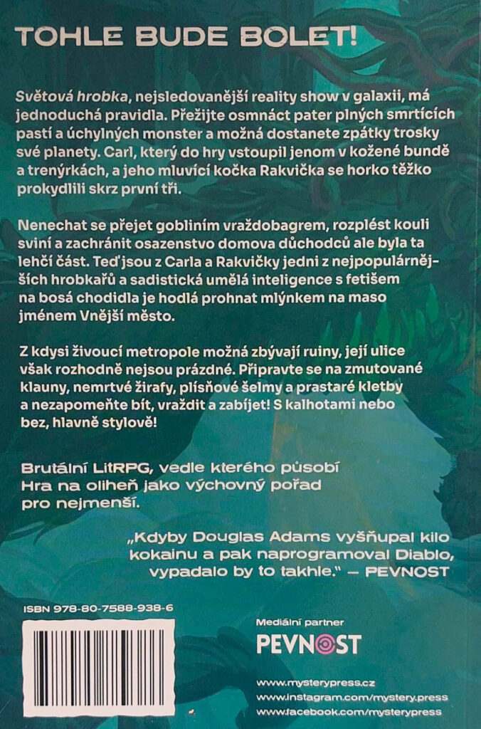 Konec světa podle Carla - zadní strana