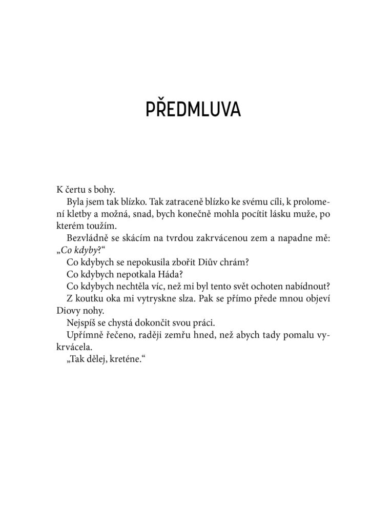 Kruté hry bohů - ukázka 2