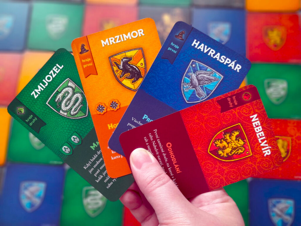 Krycí jména: Zpátky do Bradavic - karty schopností