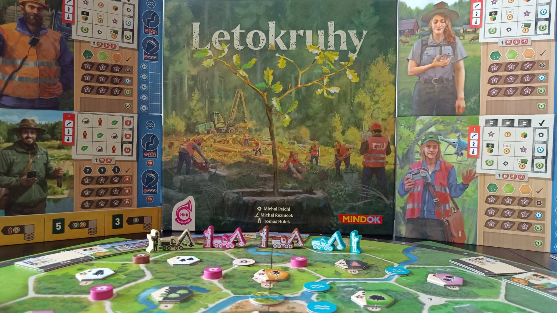 Letokruhy - recenze deskové hry