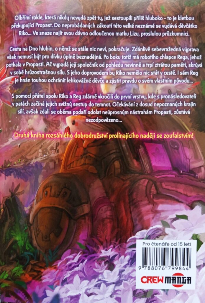 Made in Abyss 2 - zadní strana