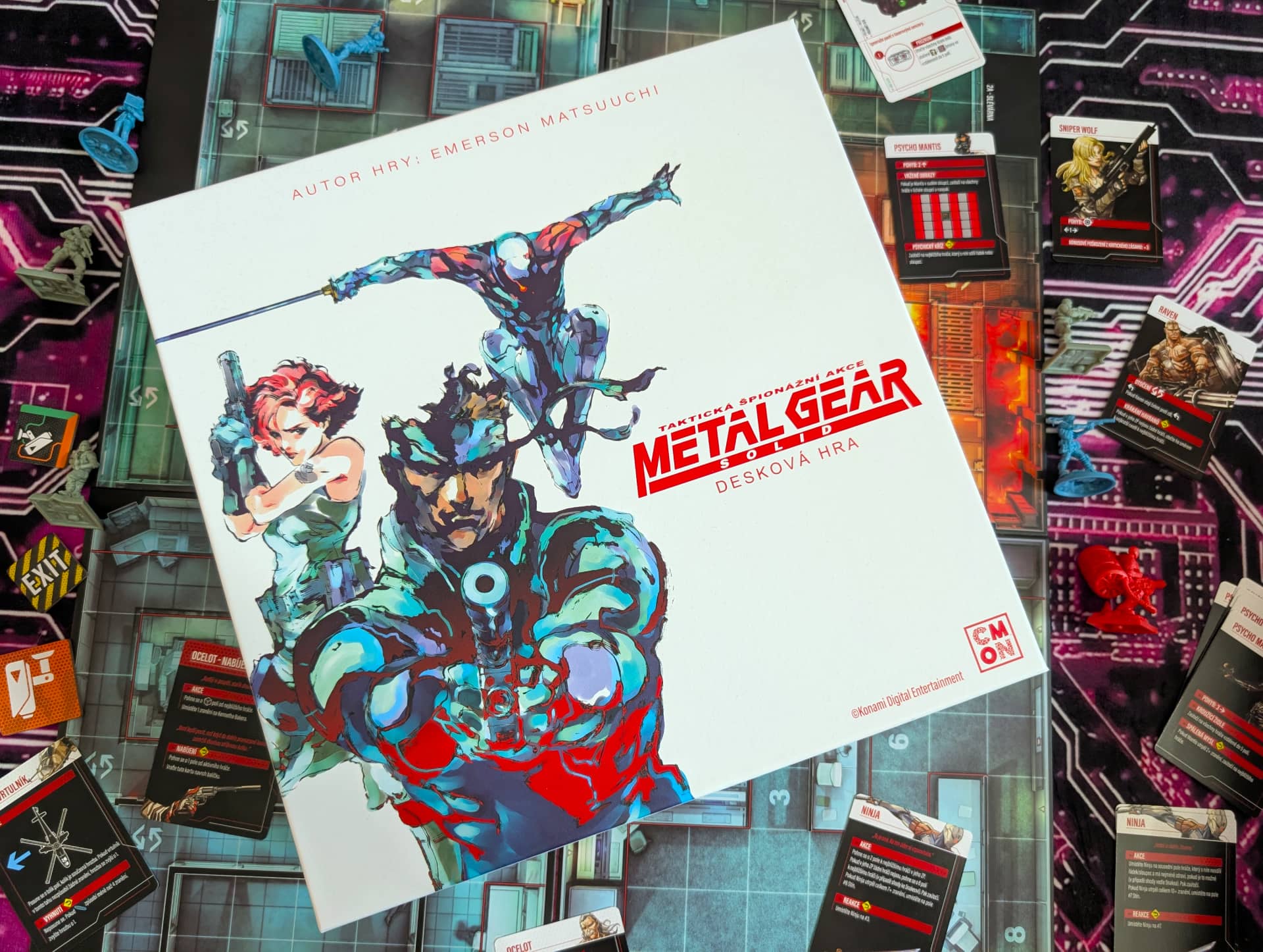 Metal Gear Solid: Desková hra - náhled