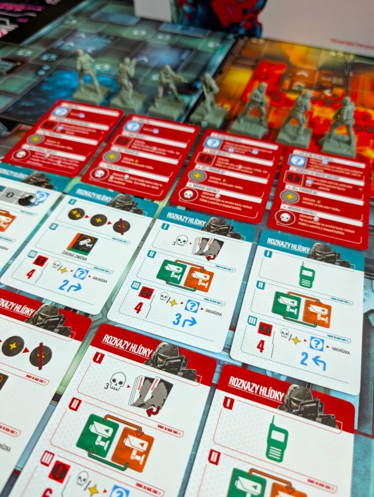 Metal Gear Solid: Desková hra - rozkazy hlídek