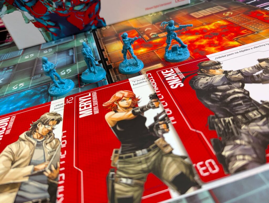 Metal Gear Solid: Desková hra - všichni hrdinové