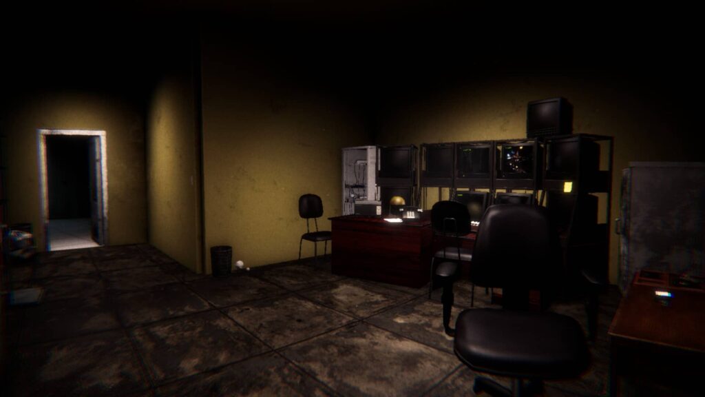 Night at the Mall - kancelář security