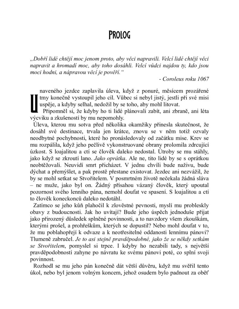 Osvobodit temnotu - ukázka 2