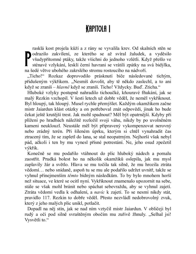 Osvobodit temnotu - ukázka 5