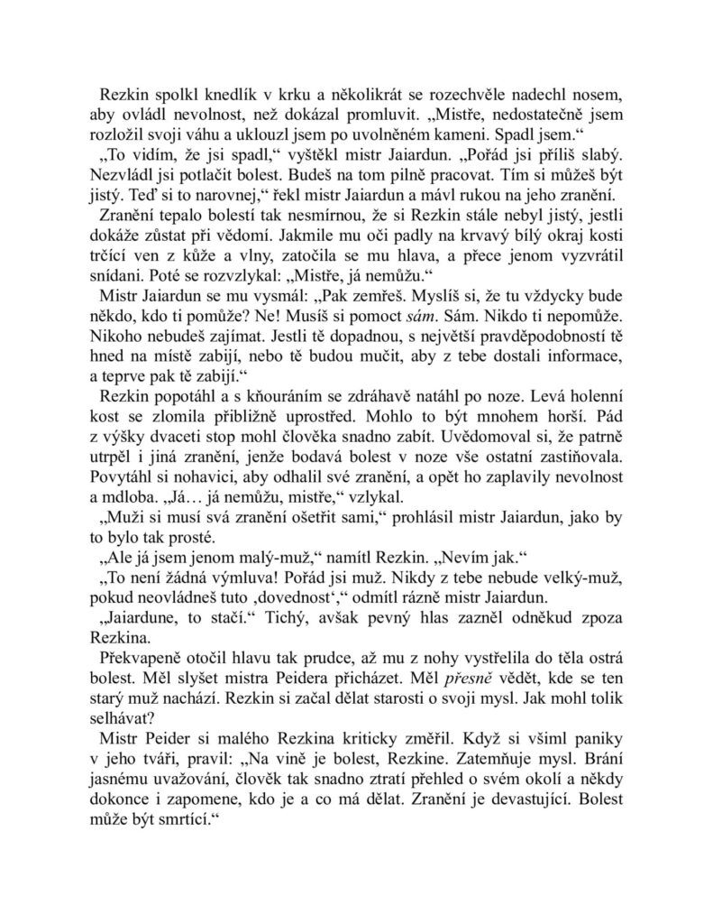 Osvobodit temnotu - ukázka 6