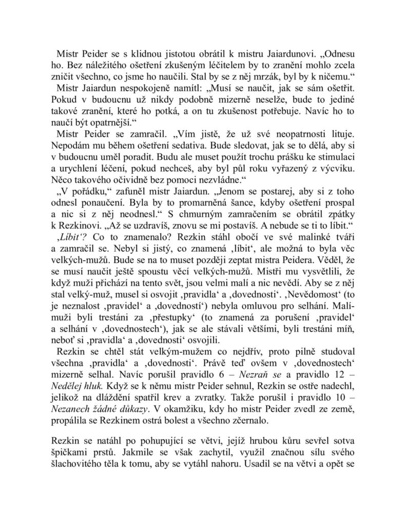 Osvobodit temnotu - ukázka 7