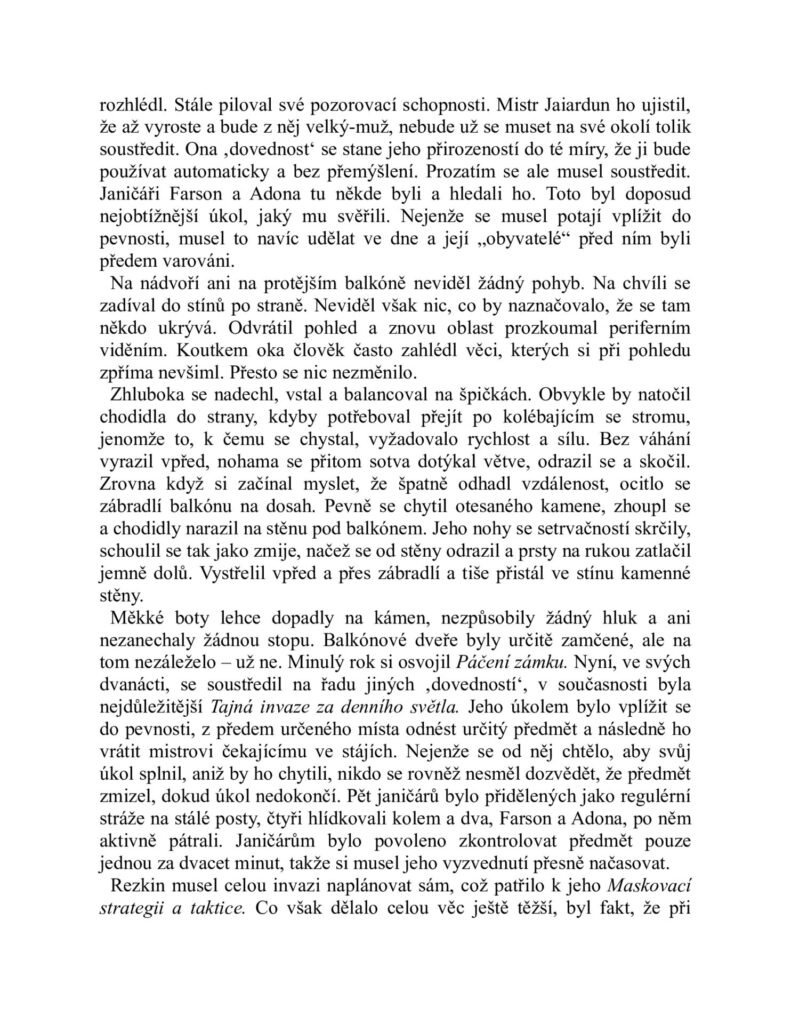 Osvobodit temnotu - ukázka 8