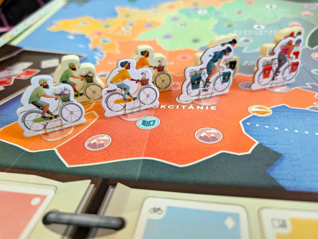 Pohlednice - cyklisti hráčů