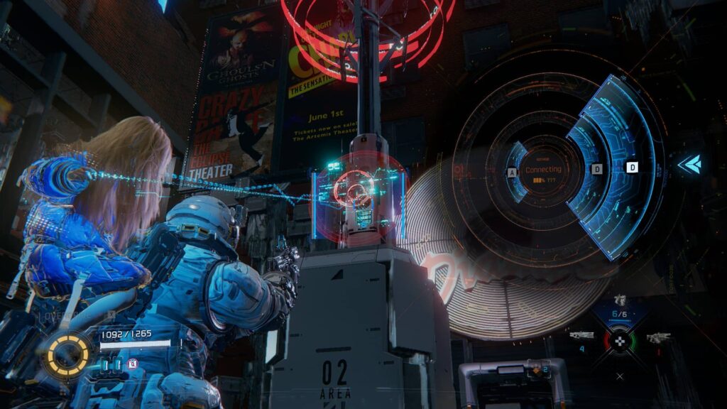 Pragmata - hackování překážek