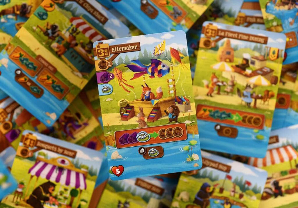 River Market - ukázka karet