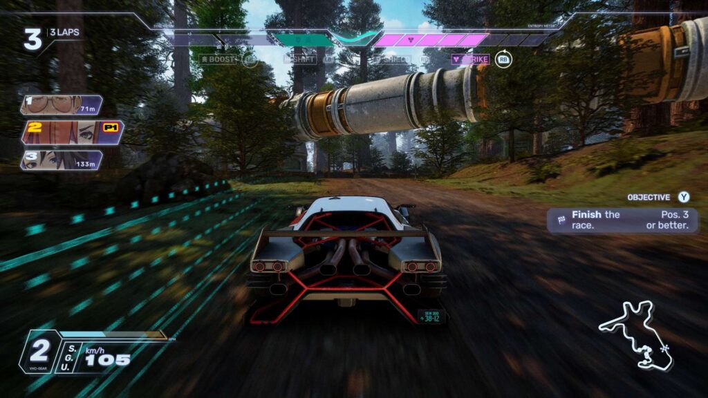 Screamer - lesní stezka