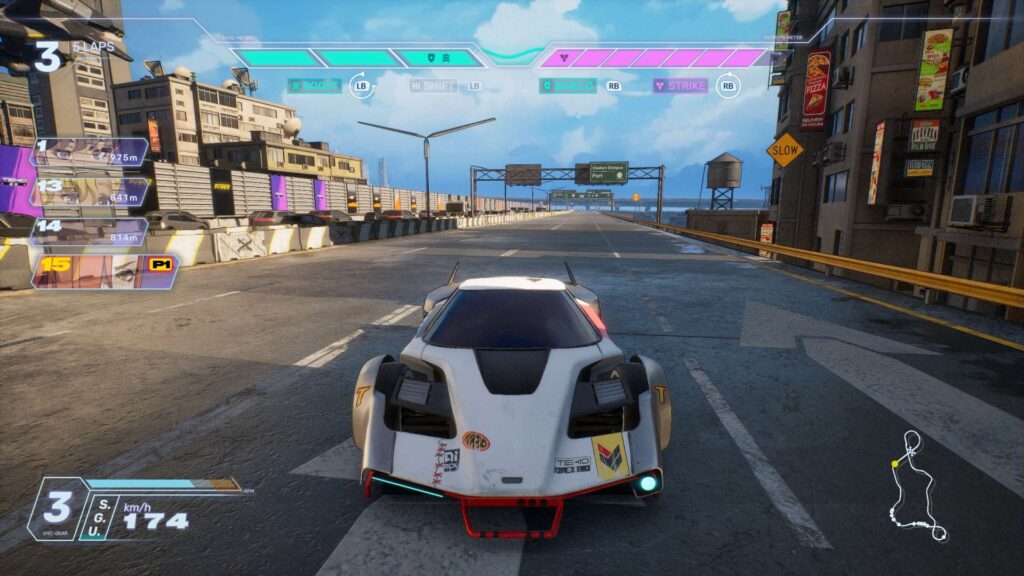 Screamer - pohled zepředu