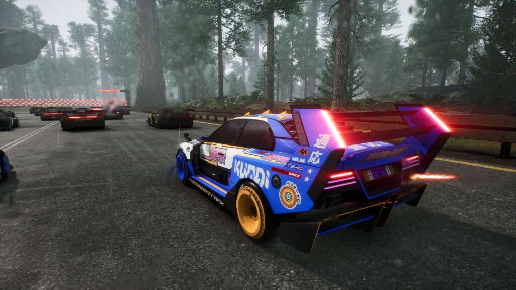 Screamer - start v lese