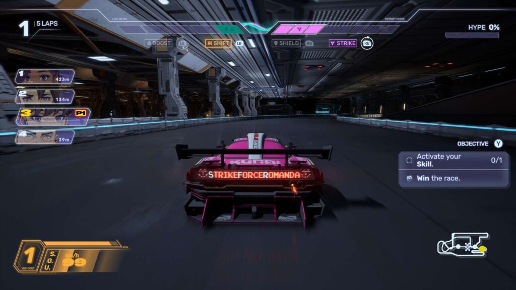 Screamer - vesmírná stanice