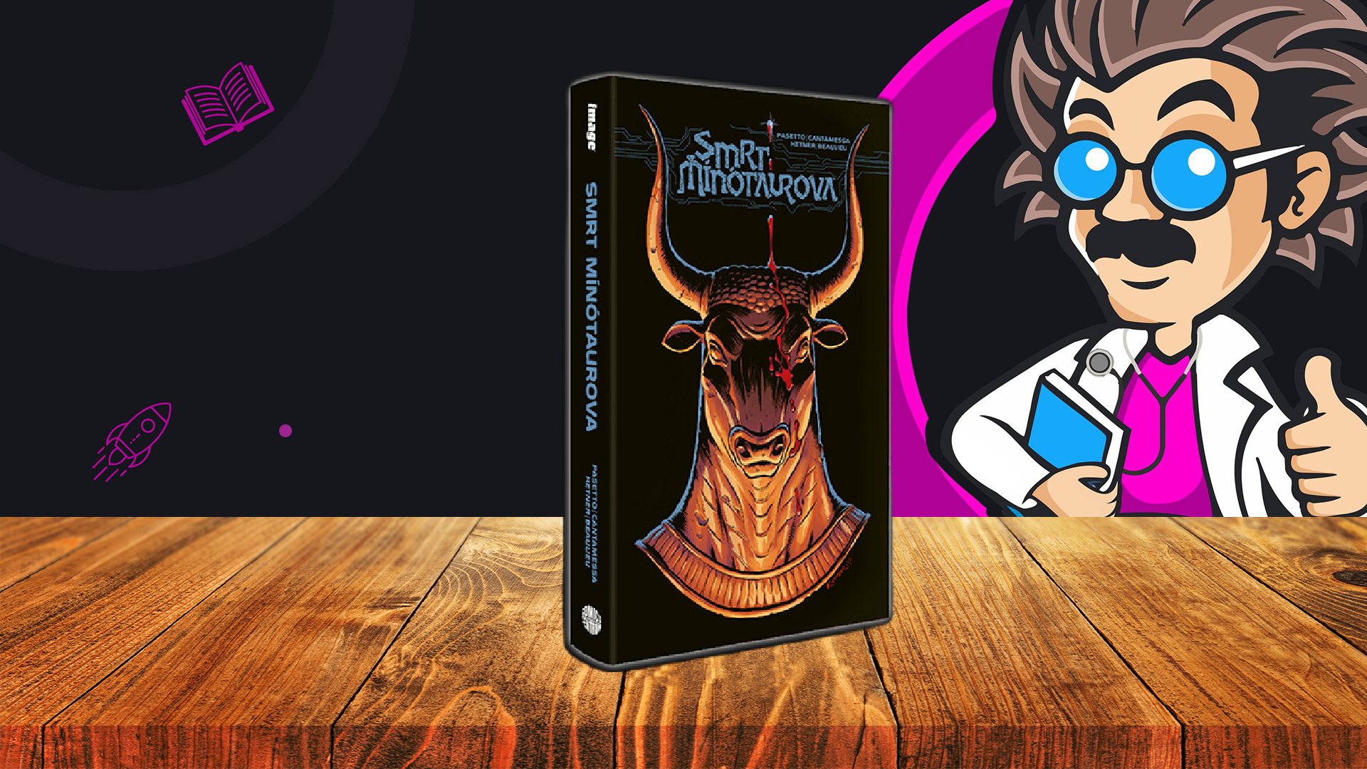 Smrt Mínótaurova - úvodka