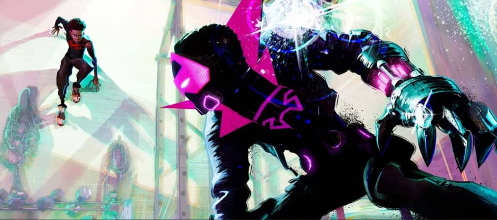 Spider-Man: Až za paralelní světy - zlý Miles