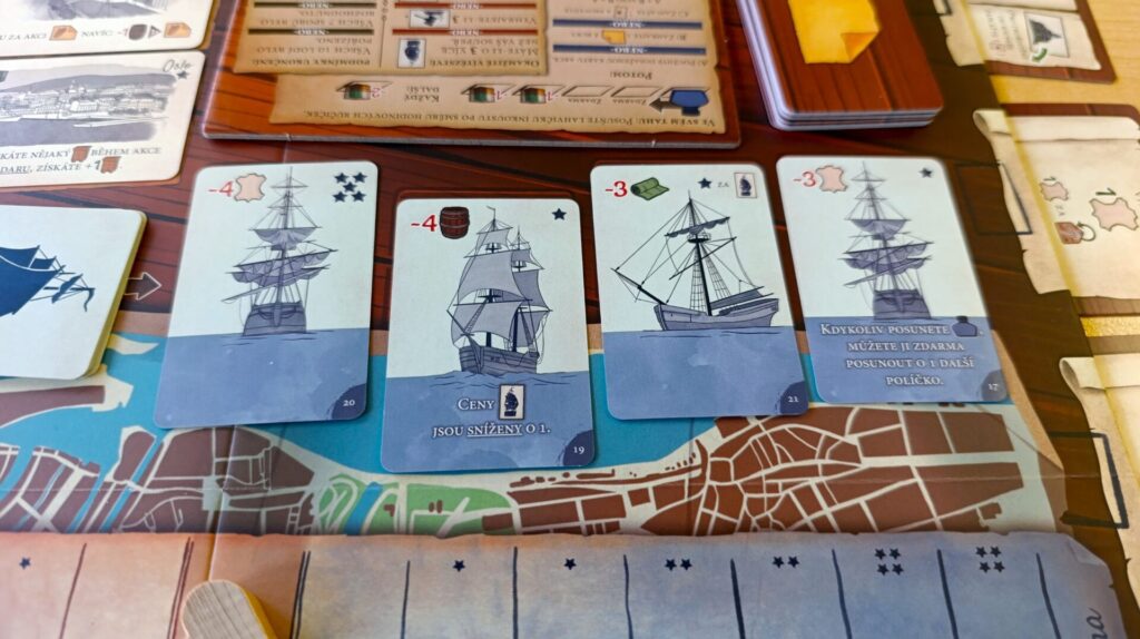 Střet měst - karty lodí a neplatí se za ně jen pivem