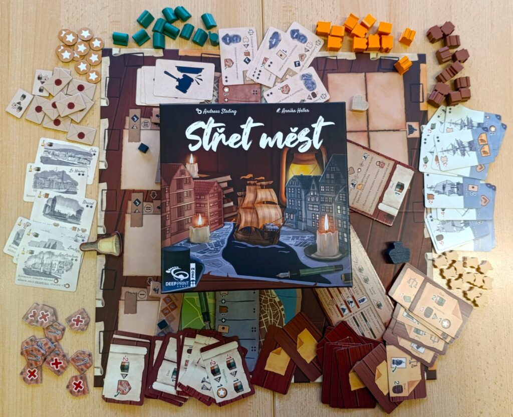 Střet měst - krabice