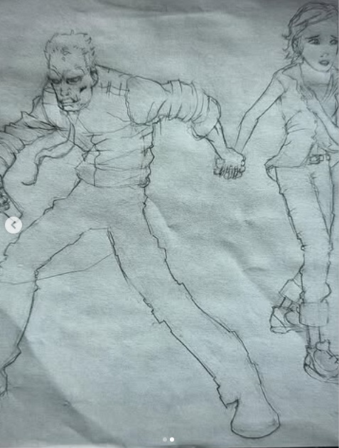 The Last of Us - náčrt 1