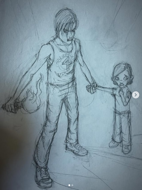 The Last of Us - náčrt 2