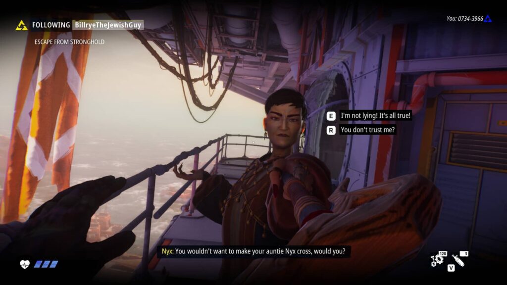 Tides of Tomorrow - tetička Nyx