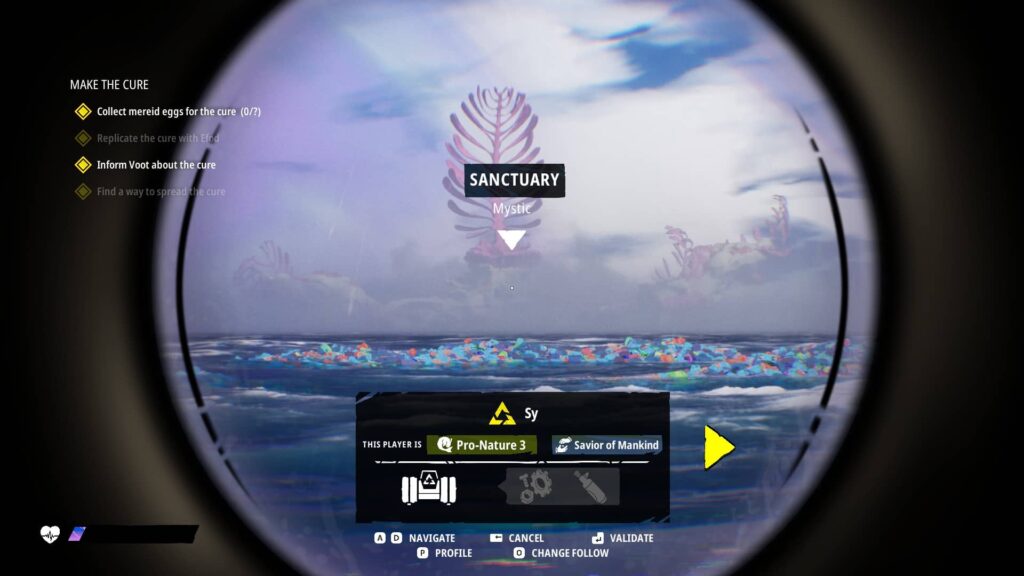 Tides of Tomorrow - výběr lokace