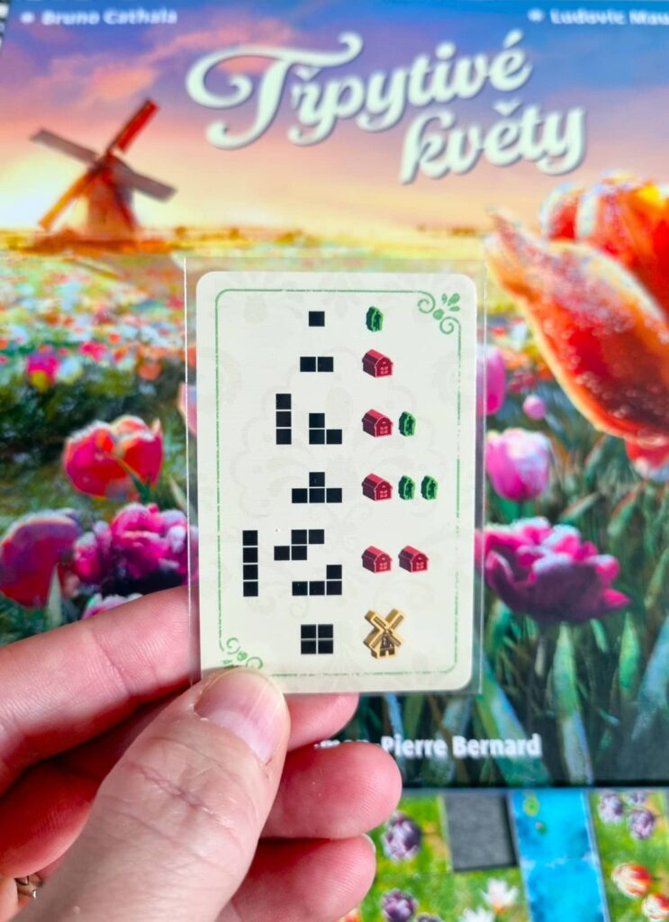 Třpytivé květy - nápověda pro umisťování vylepšení